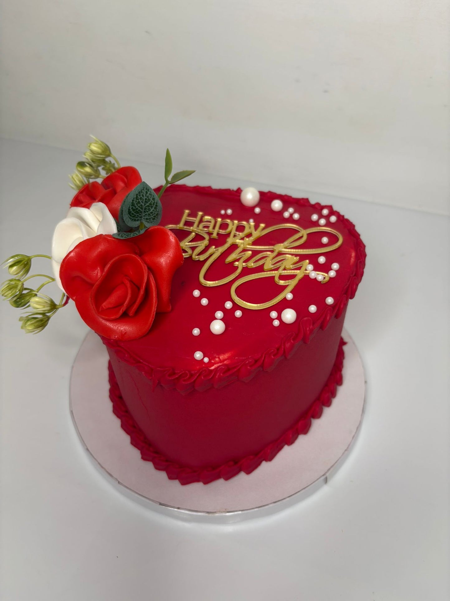 Coeur rouge intense - Disponible sous 3 jours