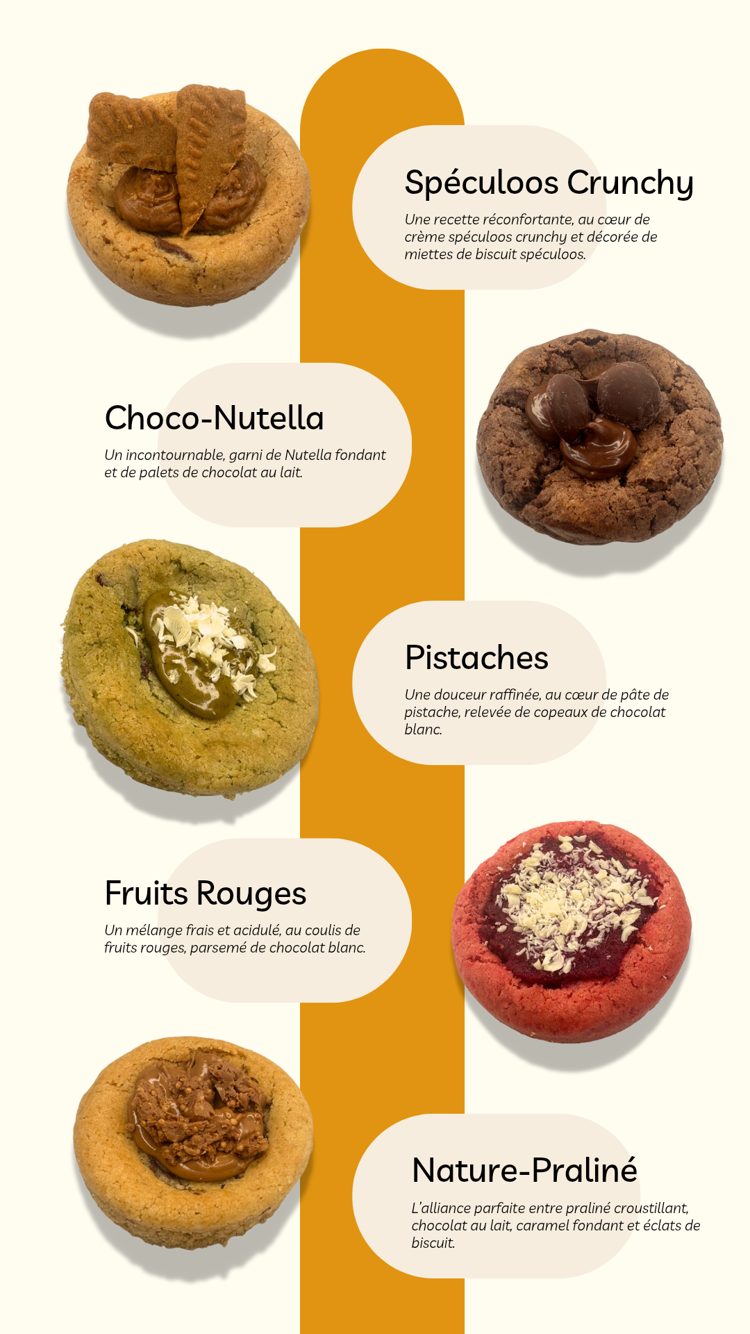 Les cookies - Lot de 20