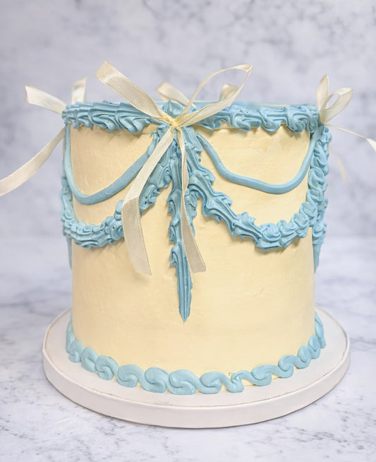 Vintage cake de 4-6 personnes - Argenteuil - Création La Pâtisserie de Brunette 